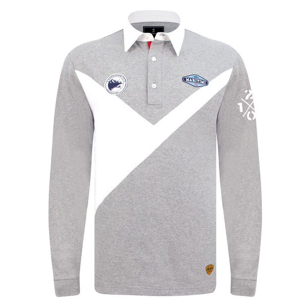 DUSTIN RUGBY SHIRT GREY
