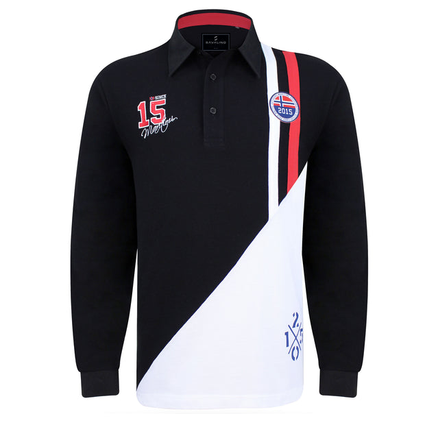 DONOVAN RUGBY SHIRT BLACK