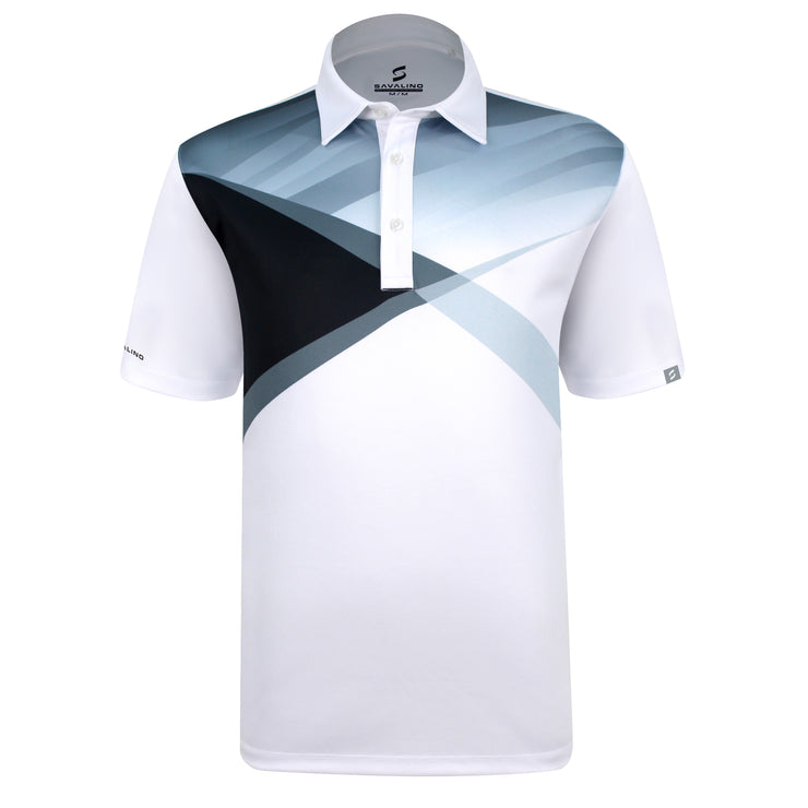 ALONSO POLO SHIRT WHITE/BLACK