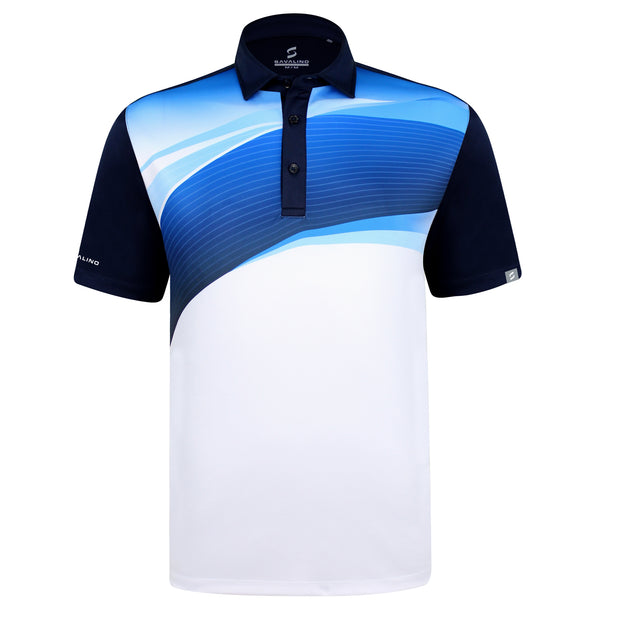 ARROW POLO SHIRT WHITE/NAVY