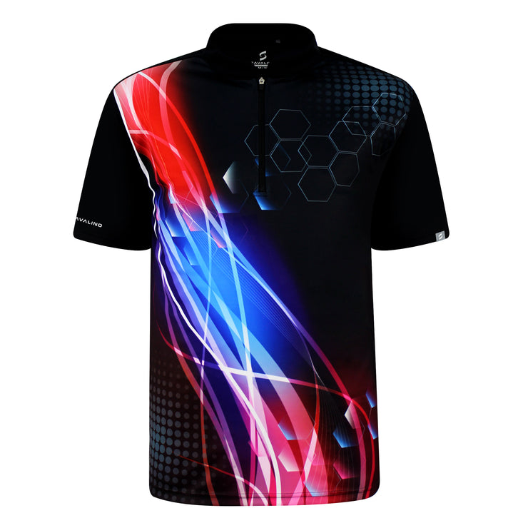 CARLETON BOWLING JERSEY BLACK