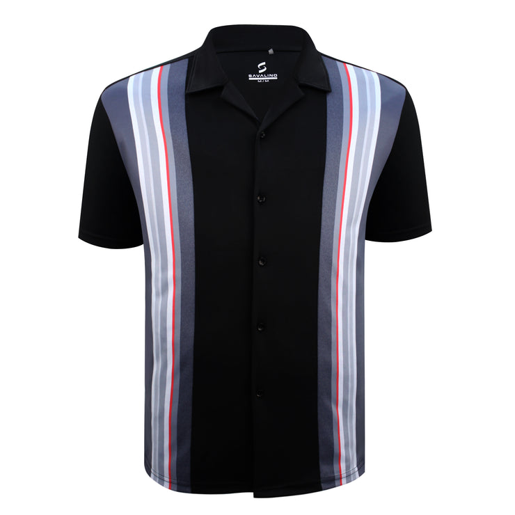 FISHER BOWLING SHIRT BLACK