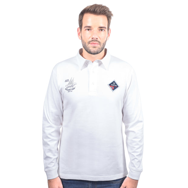 DAVIS RUGBY SHIRT WHITE