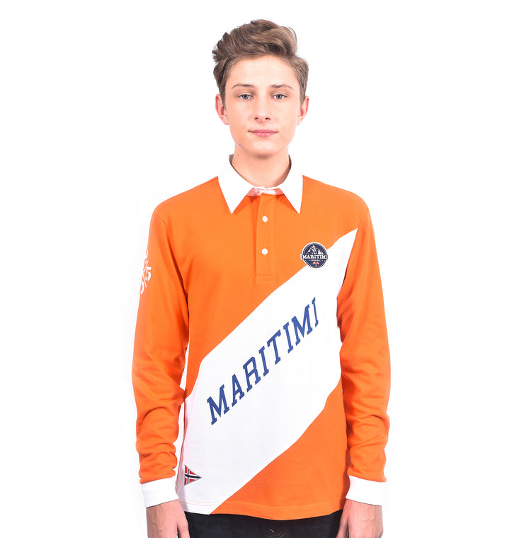 DEAN RUGBY SHIRT ORANGE