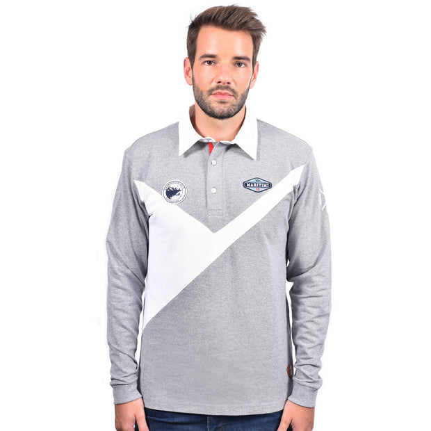 DUSTIN RUGBY SHIRT GREY