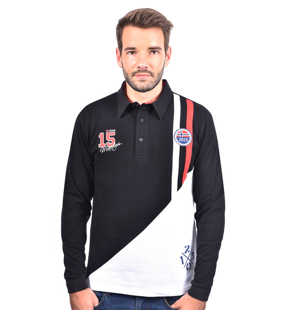 DONOVAN RUGBY SHIRT BLACK