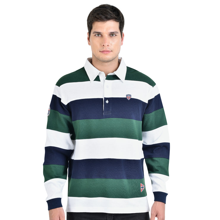 GASTON RUGBY SHIRT GREEN