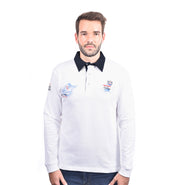 DALTON RUGBY SHIRT WHITE