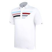 ALVARO POLO SHIRT WHITE/ RED