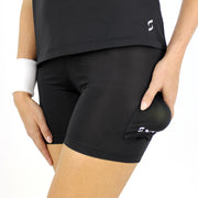 TAMIKA UNDER SHORTS WITH BALL POCKETS BLACK