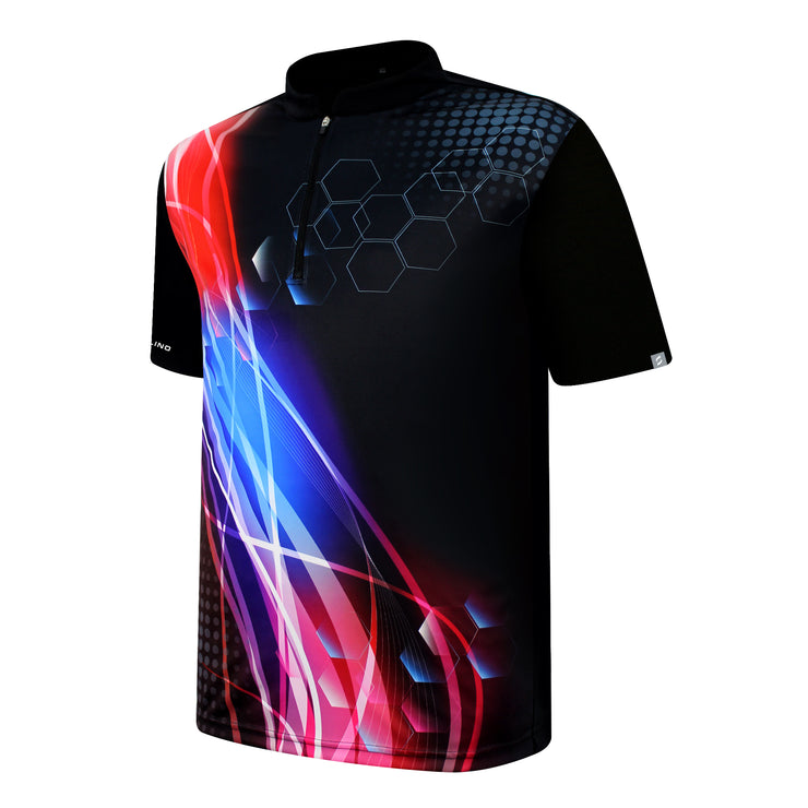 CARLETON BOWLING JERSEY BLACK