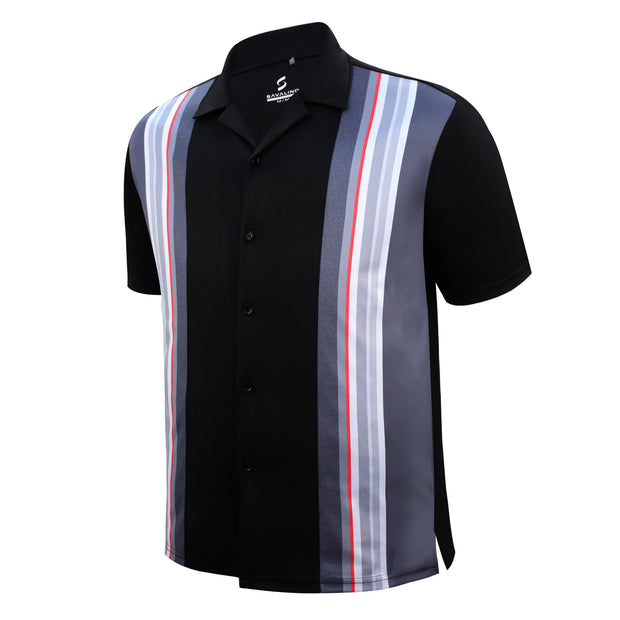 FISHER BOWLING SHIRT BLACK