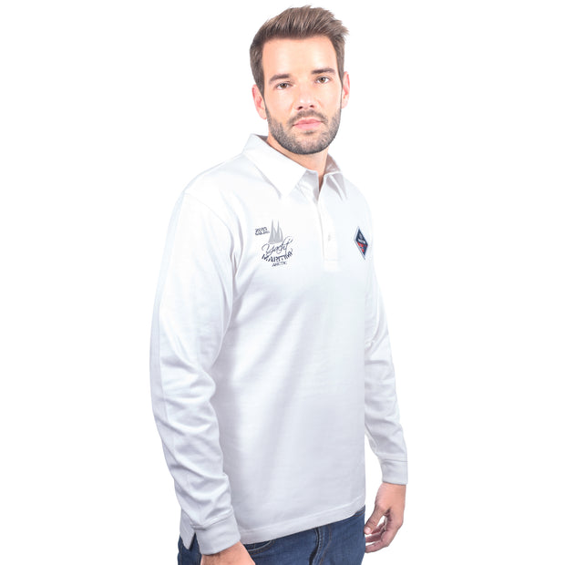 DAVIS RUGBY SHIRT WHITE