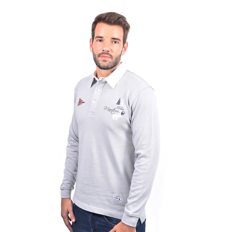 DUKE RUGBY SHIRT GREY