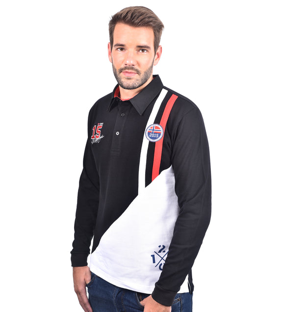DONOVAN RUGBY SHIRT BLACK
