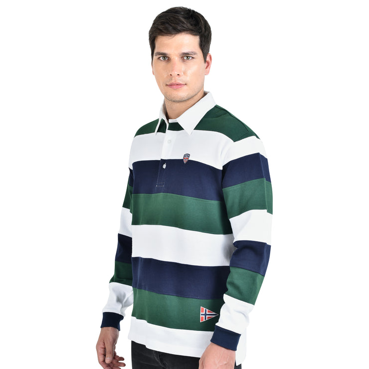 GASTON RUGBY SHIRT GREEN