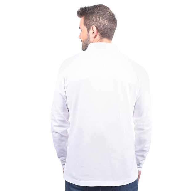 DAVIS RUGBY SHIRT WHITE