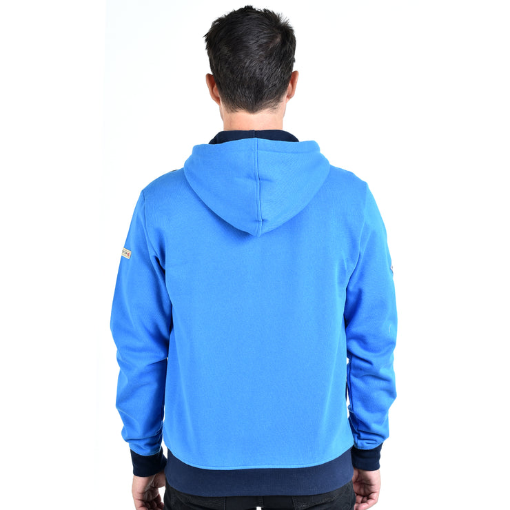 GERARDO HOODIE SHIRT BLUE