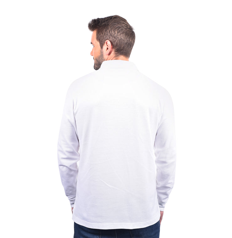 DANE RUGBY SHIRT WHITE