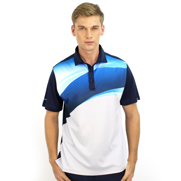 ARROW POLO SHIRT WHITE/NAVY