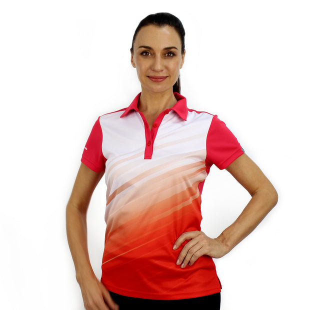 AUDREY POLO SHIRT RED