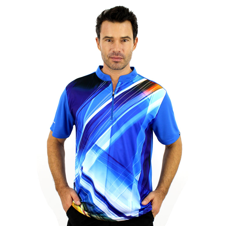 CALVERT BOWLING JERSEY BLUE