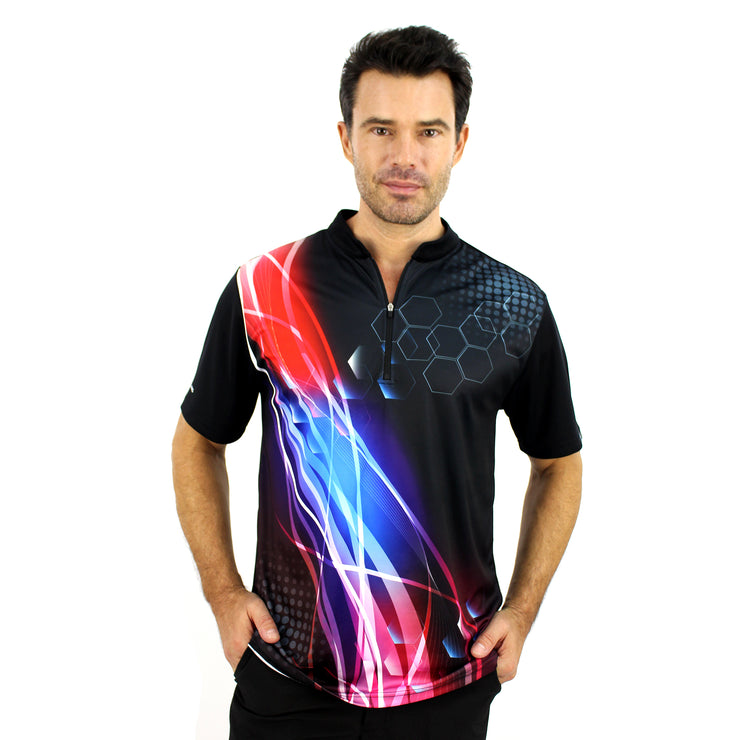 CARLETON BOWLING JERSEY BLACK