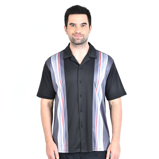 FISHER BOWLING SHIRT BLACK