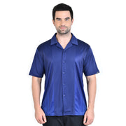 FITZGERALD BOWLING SHIRT DARK PURPLE