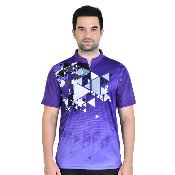 FOSTER BOWLING JERSEY PURPLE