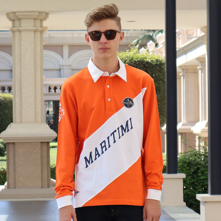 DEAN RUGBY SHIRT ORANGE