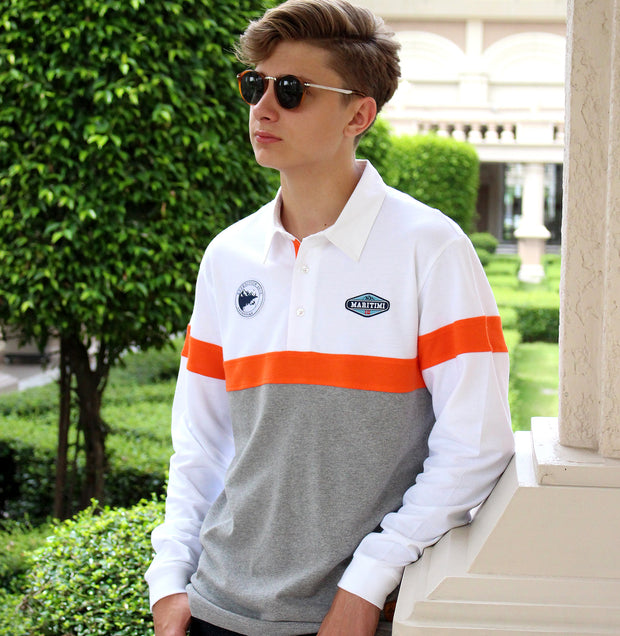 BRUNO RUGBY SHIRT WHITE