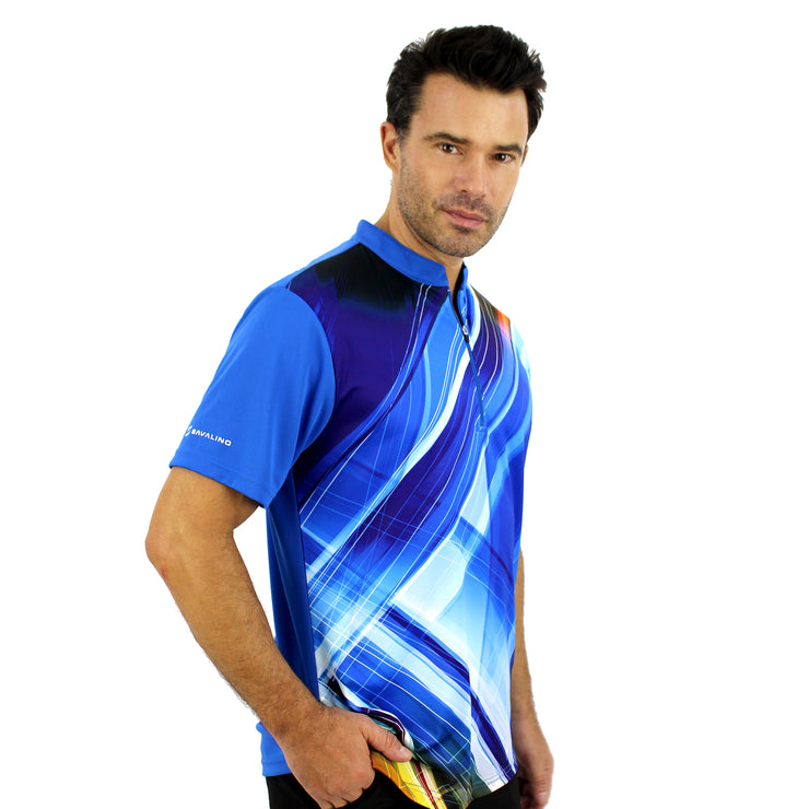 CALVERT BOWLING JERSEY BLUE