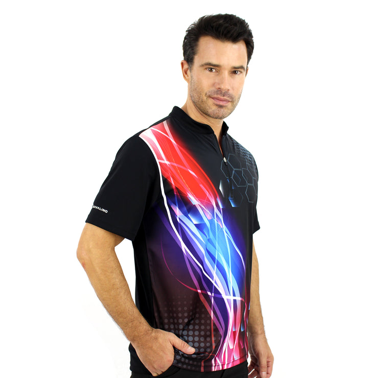 CARLETON BOWLING JERSEY BLACK