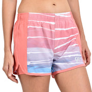 HEATHER SHORTS PRINTED CORAL
