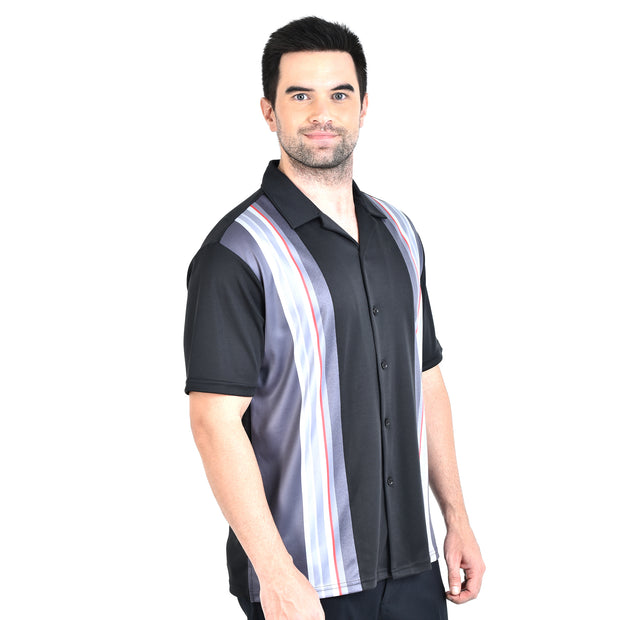 FISHER BOWLING SHIRT BLACK