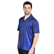 FITZGERALD BOWLING SHIRT DARK PURPLE