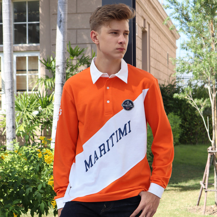 DEAN RUGBY SHIRT ORANGE