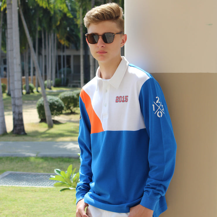 DALE RUGBY SHIRT BLUE