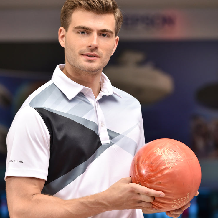 ALONSO POLO SHIRT WHITE/BLACK