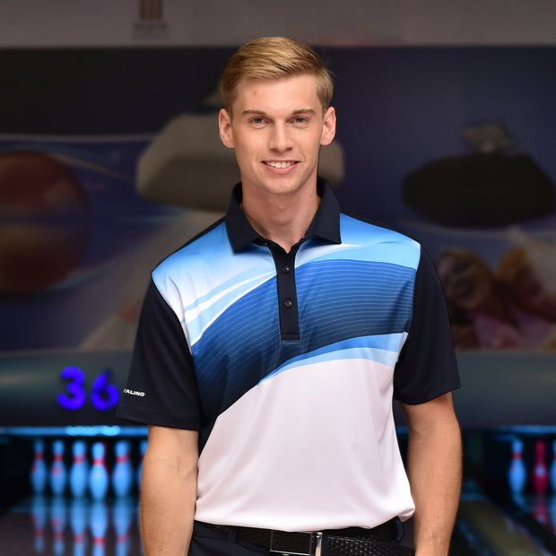 ARROW POLO SHIRT WHITE/NAVY