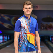 ADLER BOWLING JERSEY ROYAL BLUE