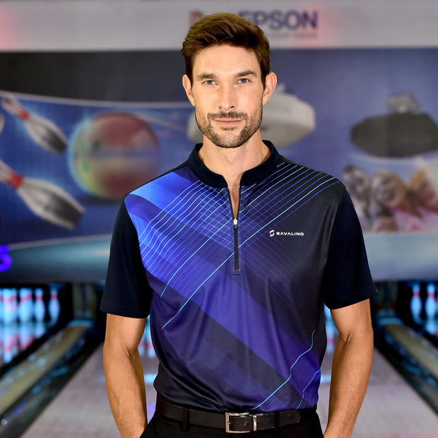 DASSIOY BOWLING JERSEY NAVY/BLUE