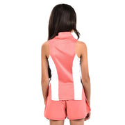 HARMONY Coral Shorts and Ccoral / White Top