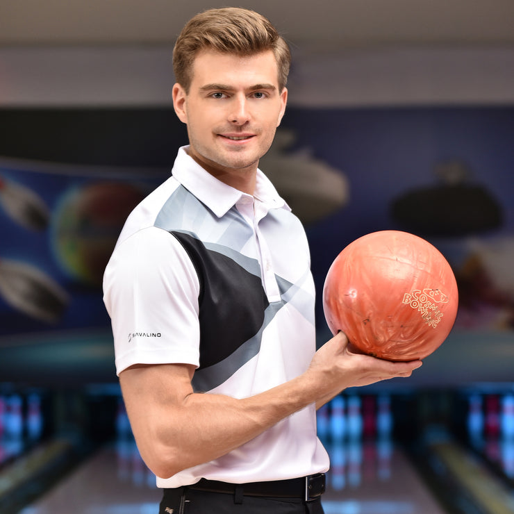ALONSO POLO SHIRT WHITE/BLACK