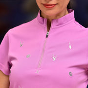 ANGELINA BOWLING JERSEY PINK