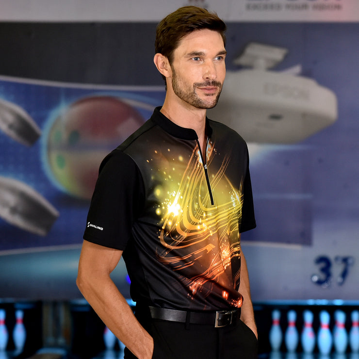 CARLO BOWLING JERSEY BLACK
