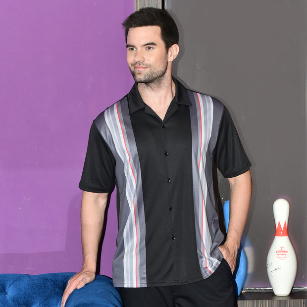 FISHER BOWLING SHIRT BLACK
