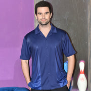 FITZGERALD BOWLING SHIRT DARK PURPLE