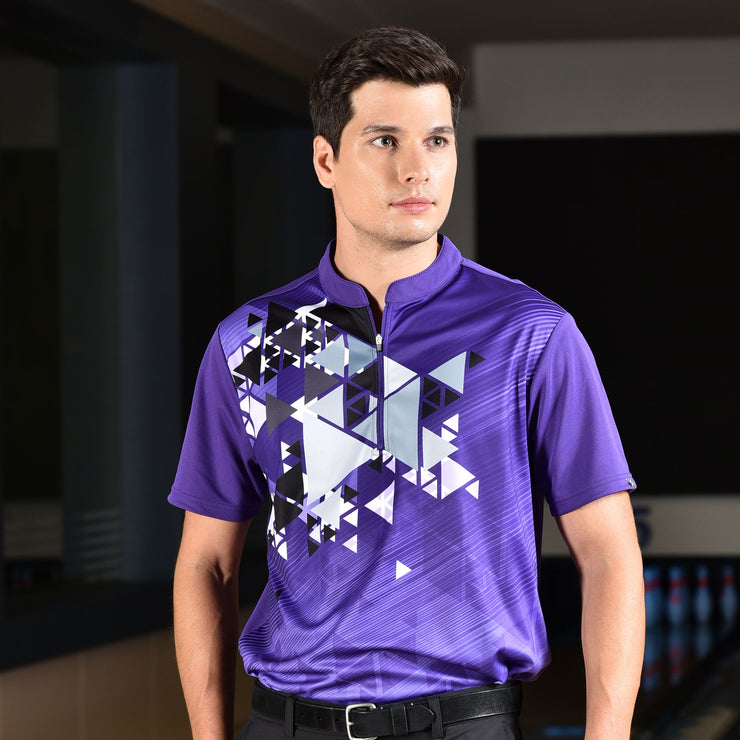 FOSTER BOWLING JERSEY PURPLE